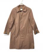 BURBERRYバーバリー）の古着「ステンカラーコート」｜ベージュ