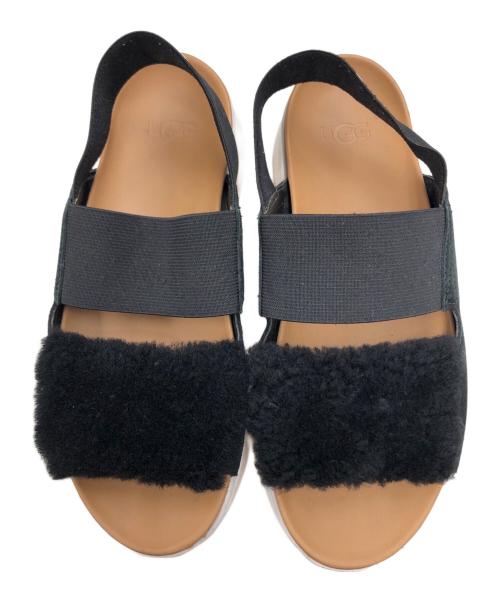 UGG（アグ）UGG (アグ) サンダル ブラック サイズ:23.5㎝の古着・服飾アイテム