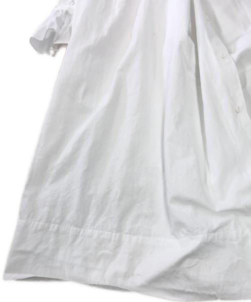 NIGEL CABOURN（ナイジェルケーボン）NIGEL CABOURN (ナイジェルケーボン) シャツワンピース ホワイト サイズ:8の古着・服飾アイテム