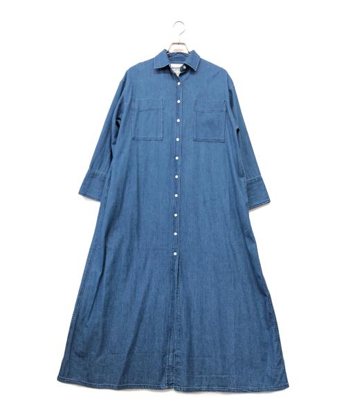 Healthy DENIM（ヘルシーデニム）Healthy denim (ヘルシーデニム) デニムシャツワンピース インディゴ サイズ:1の古着・服飾アイテム
