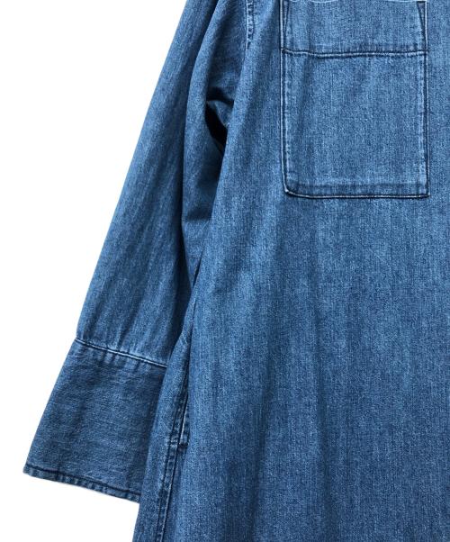 Healthy DENIM（ヘルシーデニム）Healthy denim (ヘルシーデニム) デニムシャツワンピース インディゴ サイズ:1の古着・服飾アイテム