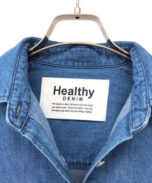 Healthy DENIM（ヘルシーデニム）Healthy denim (ヘルシーデニム) デニムシャツワンピース インディゴ サイズ:1の古着・服飾アイテム