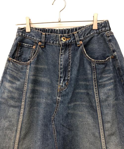 journal standard luxe（ジャーナルスタンダード ラックス）journal standard luxe (ジャーナルスタンダード リュクス) 11OZデニムスウィッチスカート インディゴ サイズ:不明の古着・服飾アイテム
