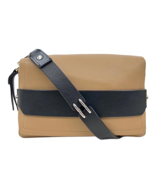 3.1 phillip lim（スリーワンフィリップリム）3.1 phillip lim (スリーワンフィリップリム) ショルダーバッグ ブラウン×ブラックの古着・服飾アイテム