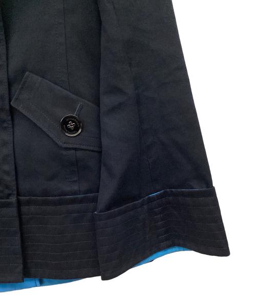 BURBERRY BLUE LABEL（バーバリー ブルー レーベル）BURBERRY BLUE LABEL (バーバリーロンドンブルーレーベル) ショートコート ネイビー サイズ:38の古着・服飾アイテム