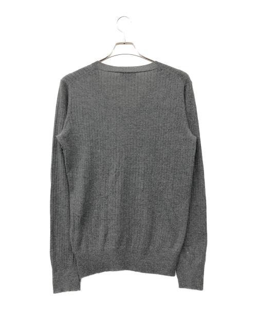 DRAWER（ドゥロワー）DRAWER (ドゥロワー) カシミヤニット グレー サイズ:40の古着・服飾アイテム