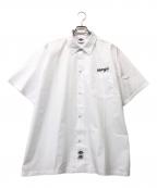 Dickiesディッキーズ）の古着「半袖シャツ」｜ホワイト