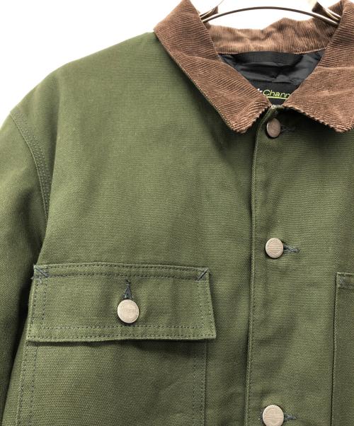 BACK CHANNEL（バックチャンネル）BACK CHANNEL (バックチャンネル) カバーオール グリーン サイズ:XLの古着・服飾アイテム