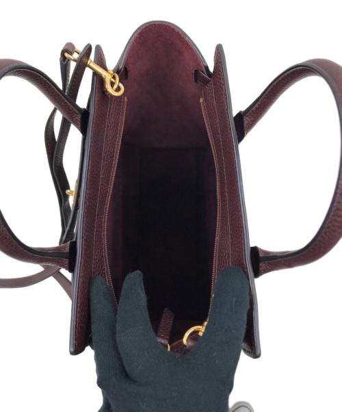 MULBERRY（マルベリー）MULBERRY (マルベリー) 2WAYショルダーバッグ ブラウンの古着・服飾アイテム