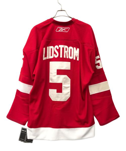 REEBOK（リーボック）REEBOK (リーボック) ゲームシャツ レッド サイズ:52の古着・服飾アイテム