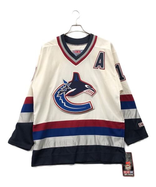 NHL（エヌエイチエル）NHL (エヌエイチエル) ゲームシャツ ホワイト サイズ:不明の古着・服飾アイテム