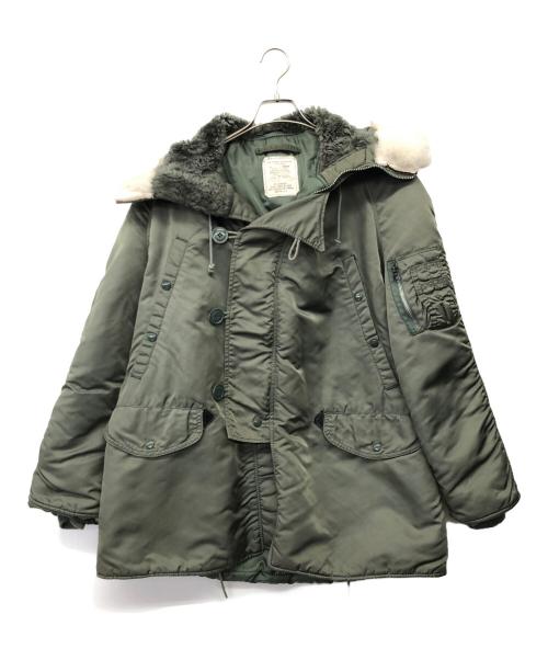 MILITARY（ミリタリー）MILITARY (ミリタリー) N-3Bタイプコート カーキ サイズ:Mの古着・服飾アイテム