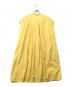 YACCO MARICARD (ヤッコマリカルド) プリーツシャツワンピース イエロー サイズ:不明：5000円