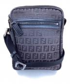 FENDIフェンディ）の古着「ズッキーノ　ショルダーポーチ」｜ブラック