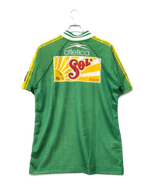 atletica（アトレティカ）atletica (アトレティカ) ゲームシャツ グリーン サイズ:Mの古着・服飾アイテム