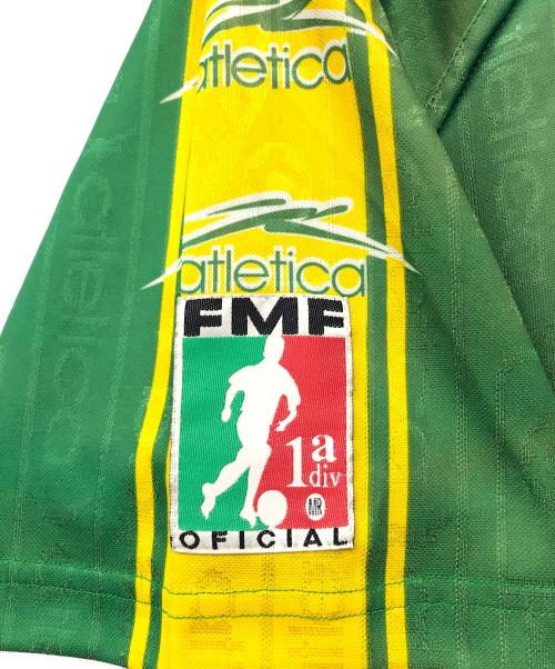 atletica（アトレティカ）atletica (アトレティカ) ゲームシャツ グリーン サイズ:Mの古着・服飾アイテム