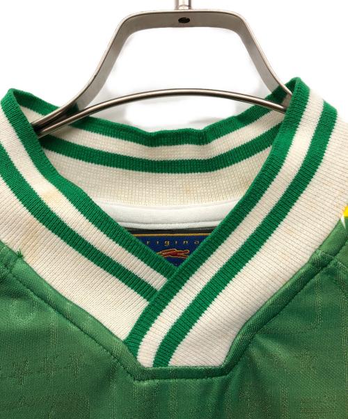 atletica（アトレティカ）atletica (アトレティカ) ゲームシャツ グリーン サイズ:Mの古着・服飾アイテム