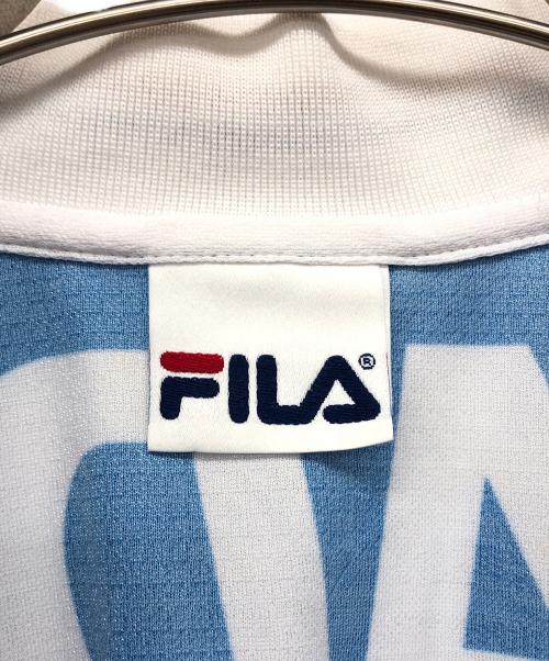 FILA（フィラ）FILA (フィラ) ゲームシャツ ブルー サイズ:Gの古着・服飾アイテム