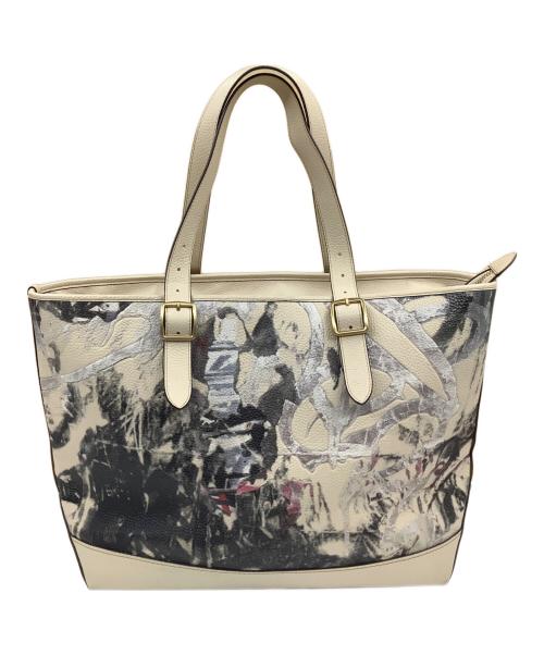 COACH（コーチ）COACH (コーチ) X MINT + SERFキャリッジトート ベージュの古着・服飾アイテム