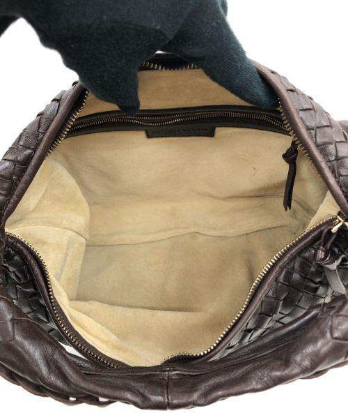 BOTTEGA VENETA（ボッテガベネタ）BOTTEGA VENETA (ボッテガベネタ) ハンドバッグ ブラウンの古着・服飾アイテム