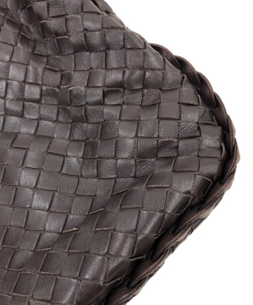 BOTTEGA VENETA（ボッテガベネタ）BOTTEGA VENETA (ボッテガベネタ) ハンドバッグ ブラウンの古着・服飾アイテム