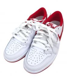 NIKE（ナイキ）の古着「AIR JORDAN 1 RETRO LOW OG」｜ホワイト×レッド