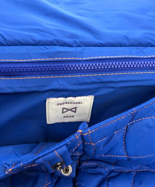 ENDRECHERI ZOZO（エンドレ チェリー ゾゾ）ENDRECHERI ZOZO (エンドレ チェリー ゾゾ) キルティングショルダーバッグ ブルー サイズ:FREEの古着・服飾アイテム