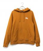 stussyステューシー）の古着「プルオーバーパーカー」｜ブラウン