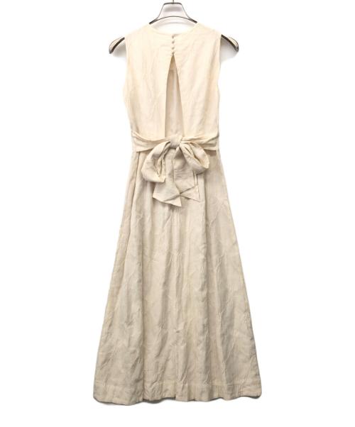 FRAY ID（フレイ アイディー）FRAY ID (フレイ アイディー) ドレスワンピ アイボリー 未使用品の古着・服飾アイテム