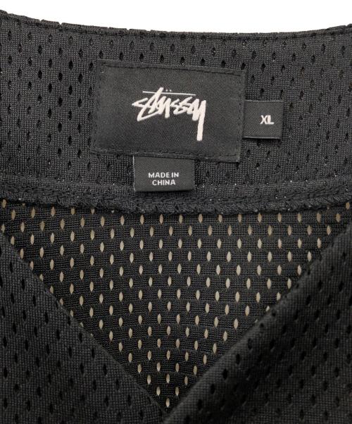 stussy（ステューシー）stussy (ステューシー) ベースボールシャツ ブラック サイズ:XLの古着・服飾アイテム