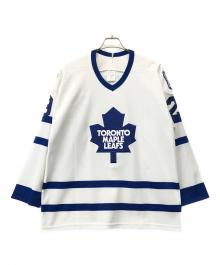 CCM（シーシーエム）の古着「ホッケーシャツ」｜ホワイト