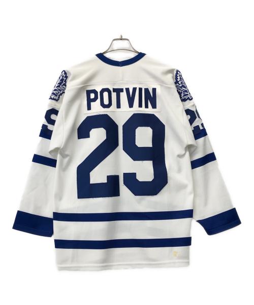 CCM（シーシーエム）CCM (シーシーエム) ホッケーシャツ ホワイト サイズ:Mの古着・服飾アイテム