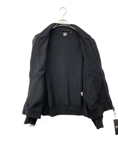 GU UNDERCOVER（ジーユー×アンダーカバー）GU UNDERCOVER (ジーユー×アンダーカバー) リブブルゾン ブラック サイズ:Mの古着・服飾アイテム