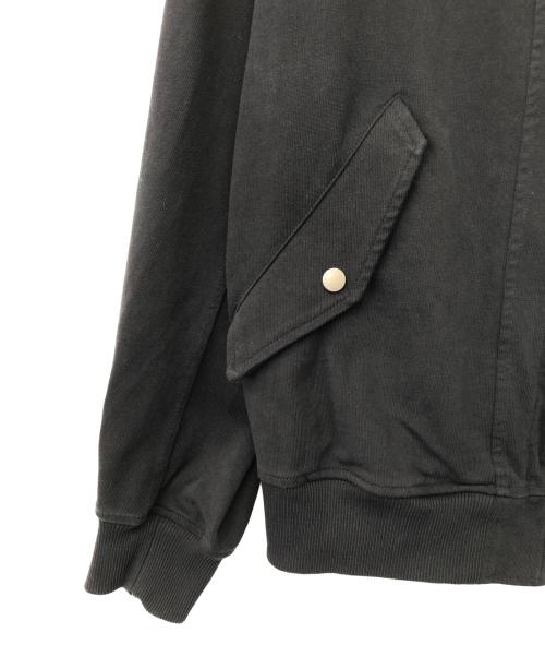 GU UNDERCOVER（ジーユー×アンダーカバー）GU UNDERCOVER (ジーユー×アンダーカバー) リブブルゾン ブラック サイズ:Mの古着・服飾アイテム