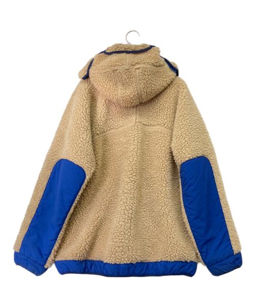 CMF OUTDOOR GARMENT（コンフィーアウトドアガーメント）CMF OUTDOOR GARMENT (コンフィーアウトドアガーメント) フリースジャケット ベージュ×ブルー サイズ:Mの古着・服飾アイテム