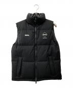 F.C.R.B.エフシーレアルブリストル）の古着「リバーシブルダウンベスト」｜ブラック