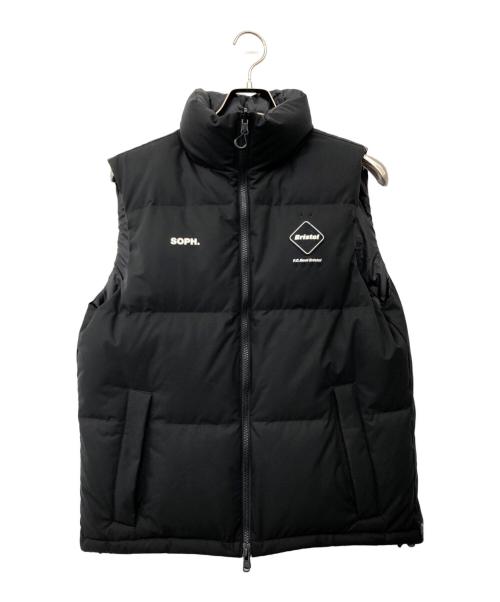 F.C.R.B.（エフシーレアルブリストル）F.C.R.B. (エフシーレアルブリストル) リバーシブルダウンベスト ブラック サイズ:Sの古着・服飾アイテム