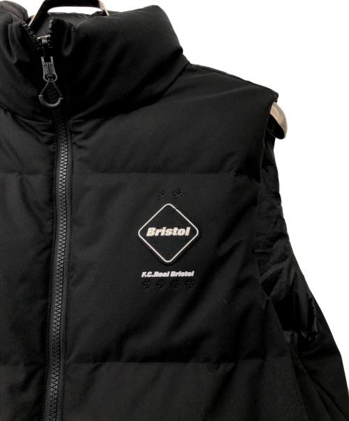F.C.R.B.（エフシーレアルブリストル）F.C.R.B. (エフシーレアルブリストル) リバーシブルダウンベスト ブラック サイズ:Sの古着・服飾アイテム