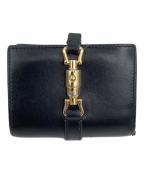GUCCIグッチ）の古着「ジャッキーミニウォレット」｜ブラック