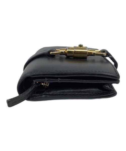 GUCCI（グッチ）GUCCI (グッチ) ジャッキーミニウォレット ブラックの古着・服飾アイテム