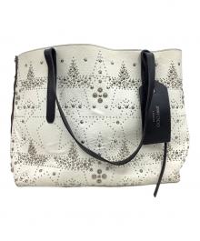 JIMMY CHOO（ジミーチュウ）の古着「トートバッグ」｜ホワイト