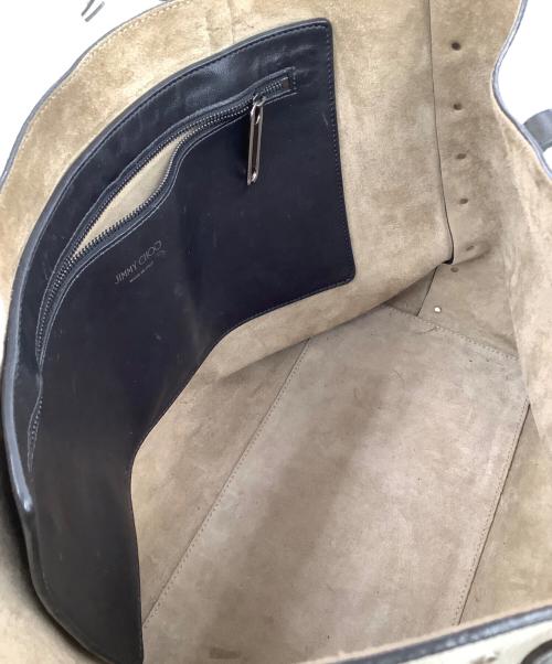 JIMMY CHOO（ジミーチュウ）JIMMY CHOO (ジミーチュウ) トートバッグ ホワイトの古着・服飾アイテム