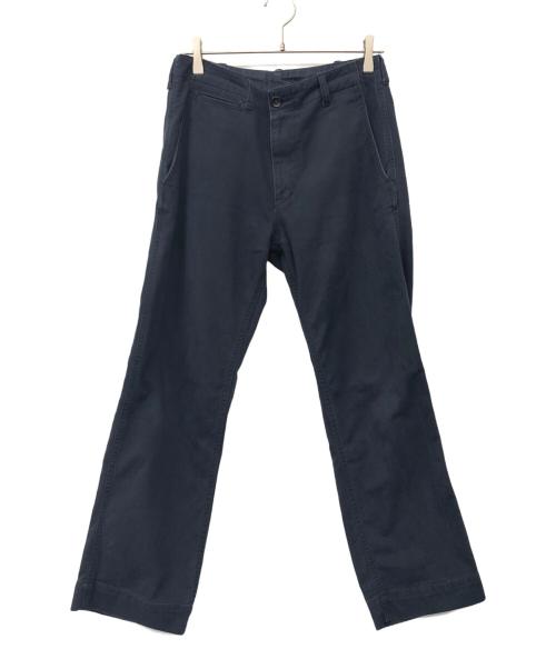 COMME des GARCONS HOMME（コムデギャルソン オム）COMME des GARCONS HOMME (コムデギャルソン オム) ストレートパンツ ネイビー サイズ:Sの古着・服飾アイテム
