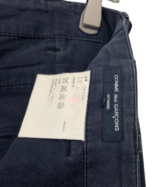 COMME des GARCONS HOMME（コムデギャルソン オム）COMME des GARCONS HOMME (コムデギャルソン オム) ストレートパンツ ネイビー サイズ:Sの古着・服飾アイテム