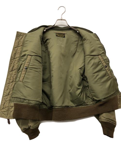 BUZZ RICKSON'S（バズリクソンズ）Buzz Rickson's (バズリクソンズ) B-15C フライトジャケット オリーブ サイズ:40の古着・服飾アイテム