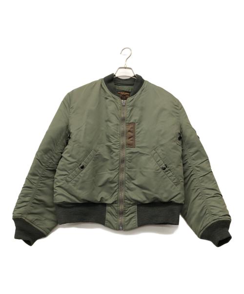 BUZZ RICKSON'S（バズリクソンズ）Buzz Rickson's (バズリクソンズ) MA-1ジャケット オリーブ サイズ:Lの古着・服飾アイテム