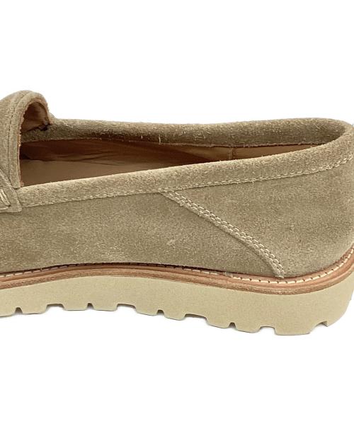 Caminando（カミナンド）Caminando (カミナンド) スウェードローファー ベージュ サイズ:28cmの古着・服飾アイテム