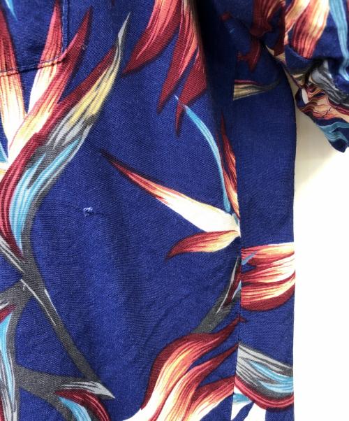 PINEAPPLE JUICE（パインアップル ジュース）PINEAPPLE JUICE (パインアップル ジュース) アロハシャツ ネイビー サイズ:Sの古着・服飾アイテム