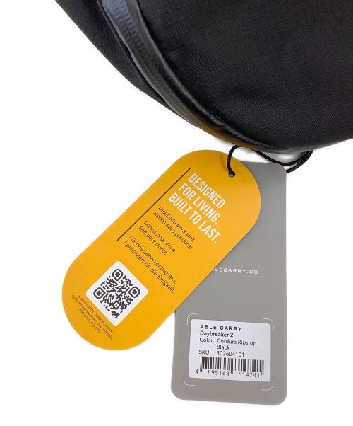 ABLE CARRY（エイブルキャリー）Able Carry (エイブルキャリー) リュック ブラック 未使用品の古着・服飾アイテム