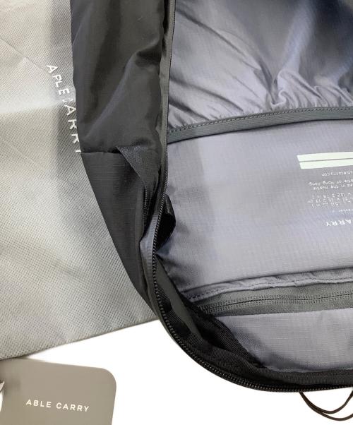ABLE CARRY（エイブルキャリー）Able Carry (エイブルキャリー) リュック ブラック 未使用品の古着・服飾アイテム